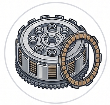 Debriyaj Ve Statör Kapak